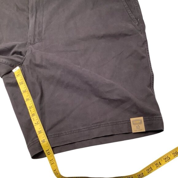 Foundry Everyday Casual Comfort Stretch Flat Front Shorts Size W52 - Picture 3 of 6